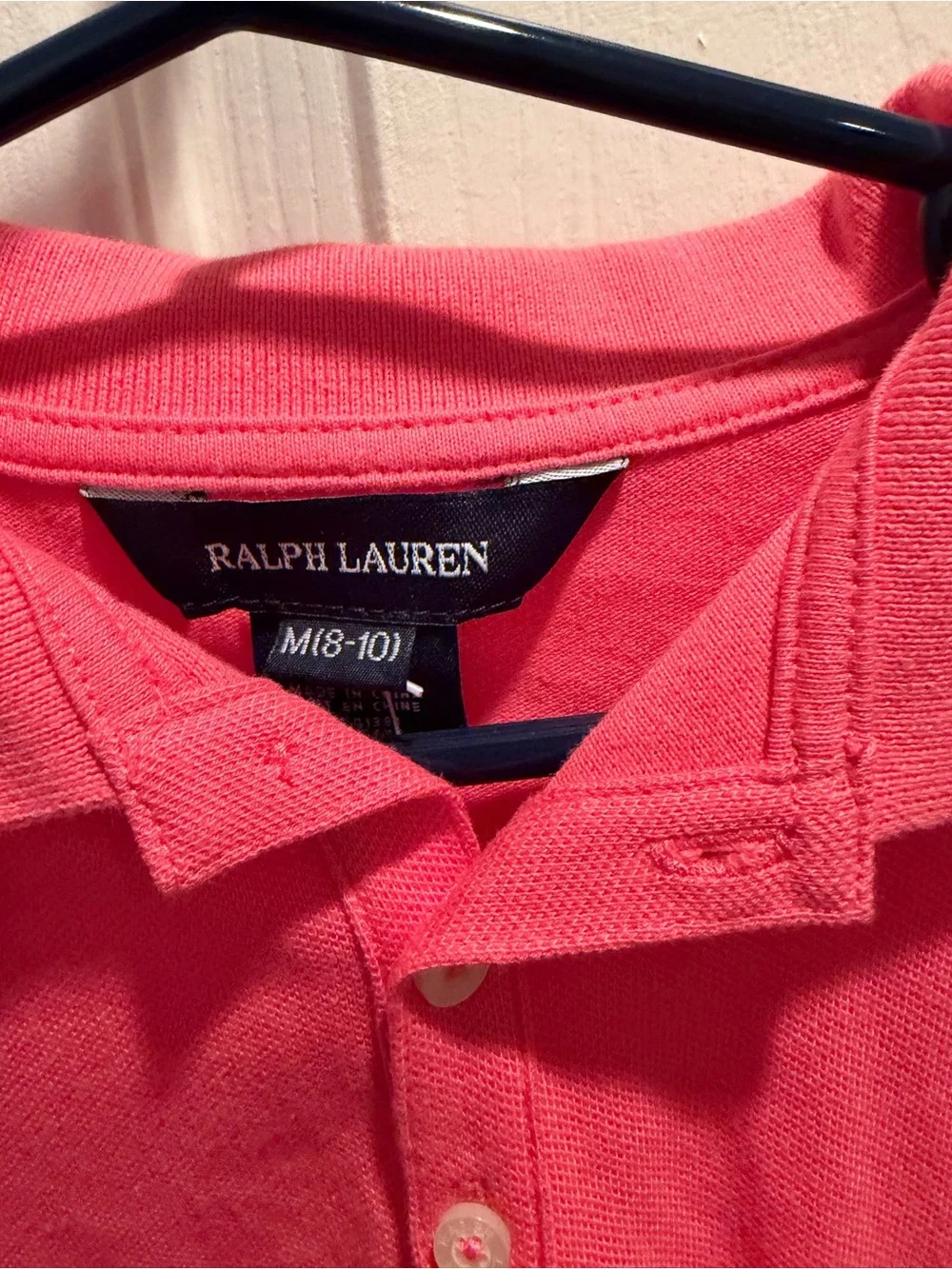 Ralph Lauren Boys Pink Polo Shirt